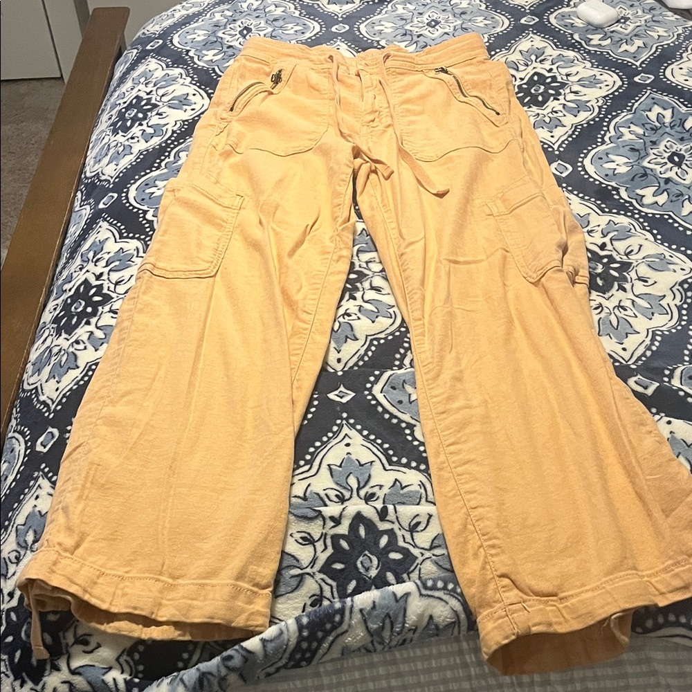 American Eagle Outfitters Peach Cargo Pants